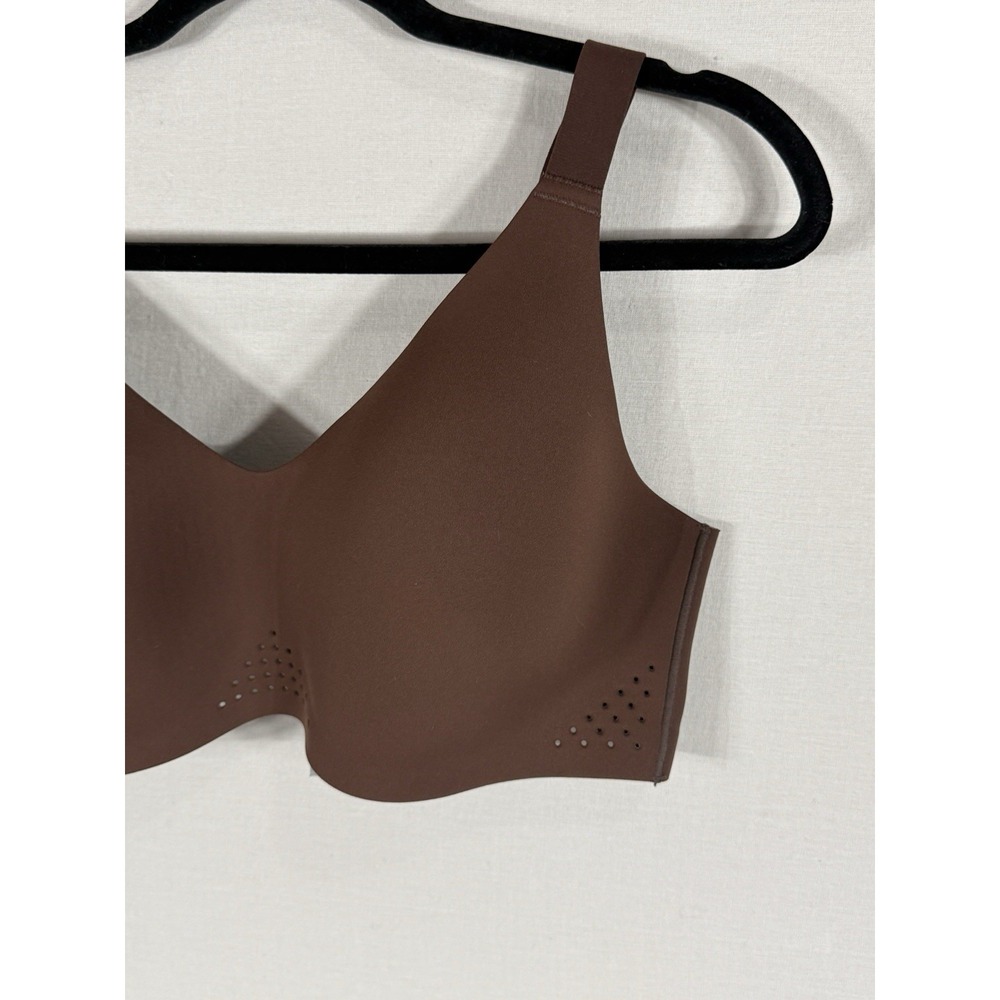 Victoria's Secret VSX Featherweight Max Sports Bra High Impact Brown XL - Picture 3 of 9